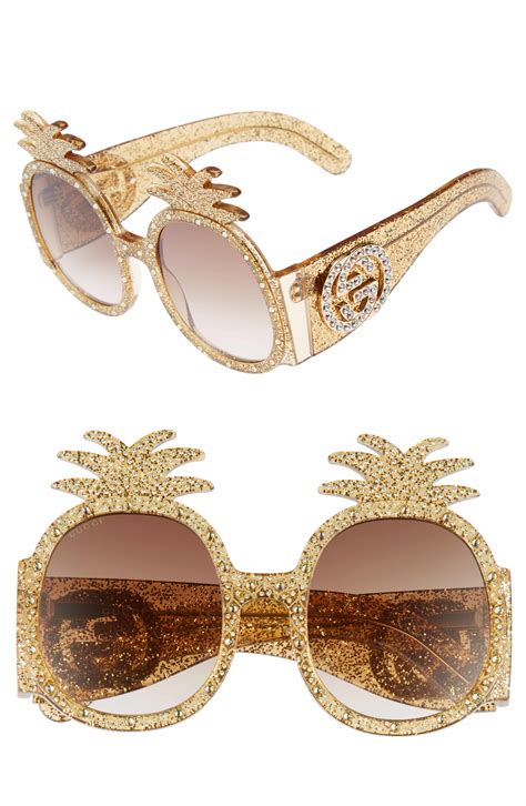 gucci pineapple sunglasses.